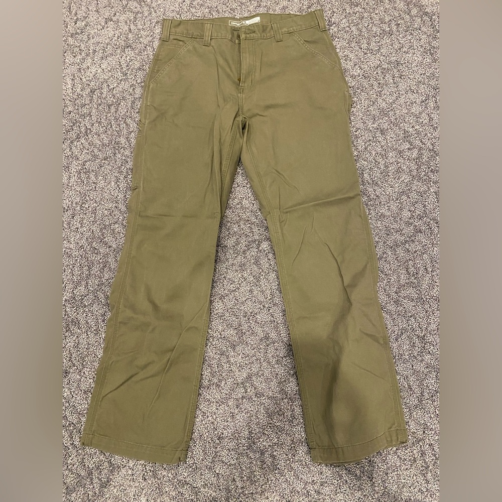 Carhartt Men's Relaxed Fit Canvas Utility Work Pant. Size 34x32